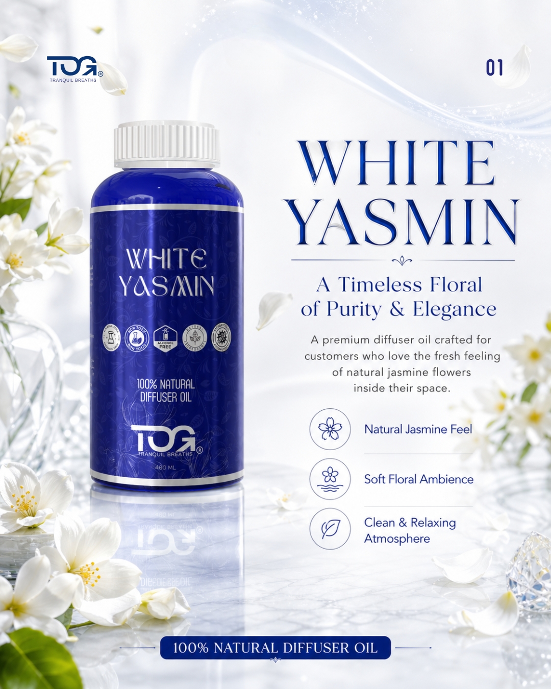 White Yasmin lifestyle