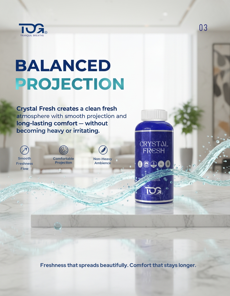 Crystal Fresh lifestyle