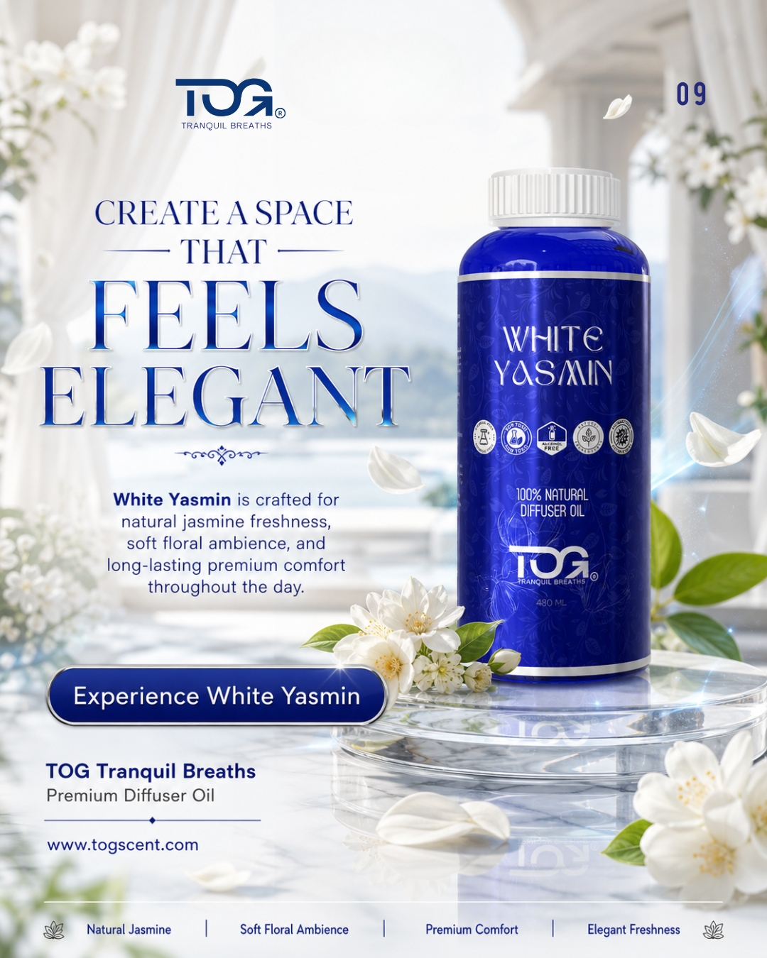 White Yasmin lifestyle